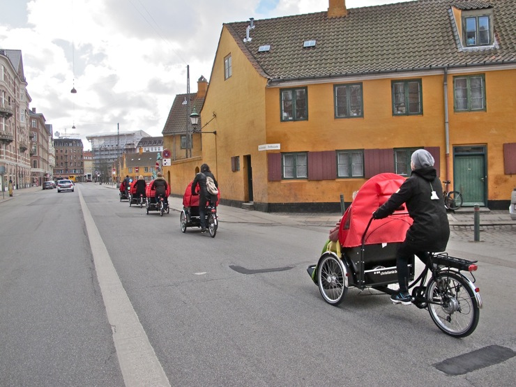 cycling elderly cargo bikes copenhagen