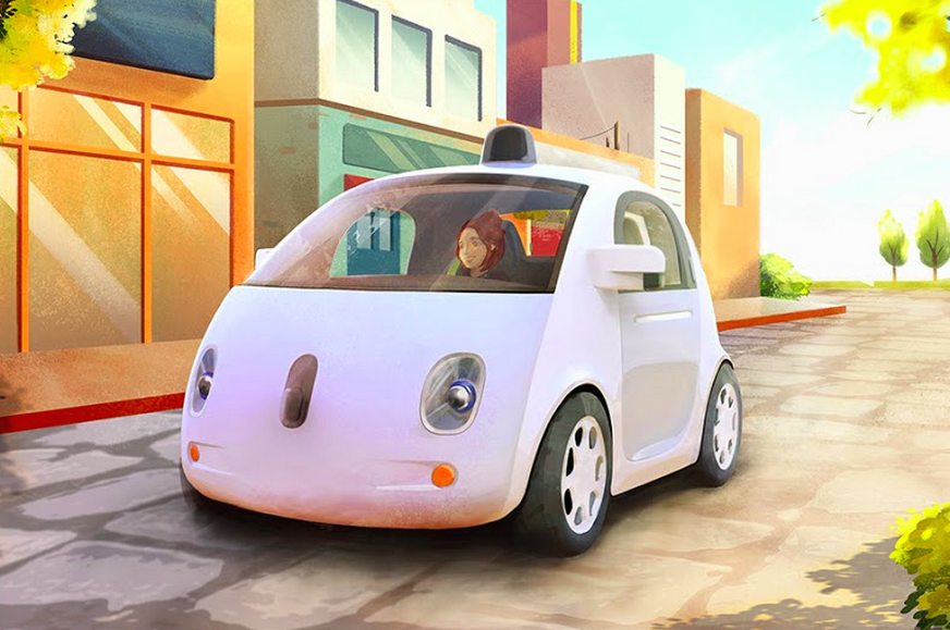 google self driving car prototype